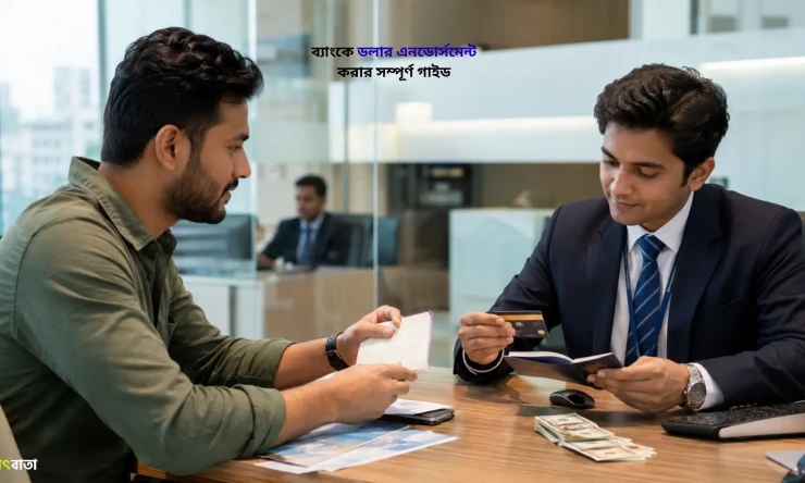 ডলার এনডোর্সমেন্ট কী? করার নিয়ম, খরচ ও প্রয়োজনীয় কাগজপত্র ২০২৬